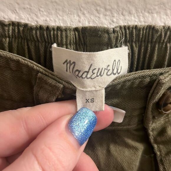 Madewell The Perfect Vintage Fatigue Desert Olive Sz XS Shorts✨ - Picture 8 of 9